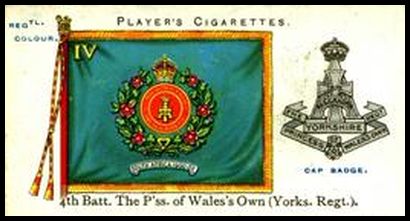 13 4th Battalion. The Princess of Wales's own (Yorkshire Regiment)